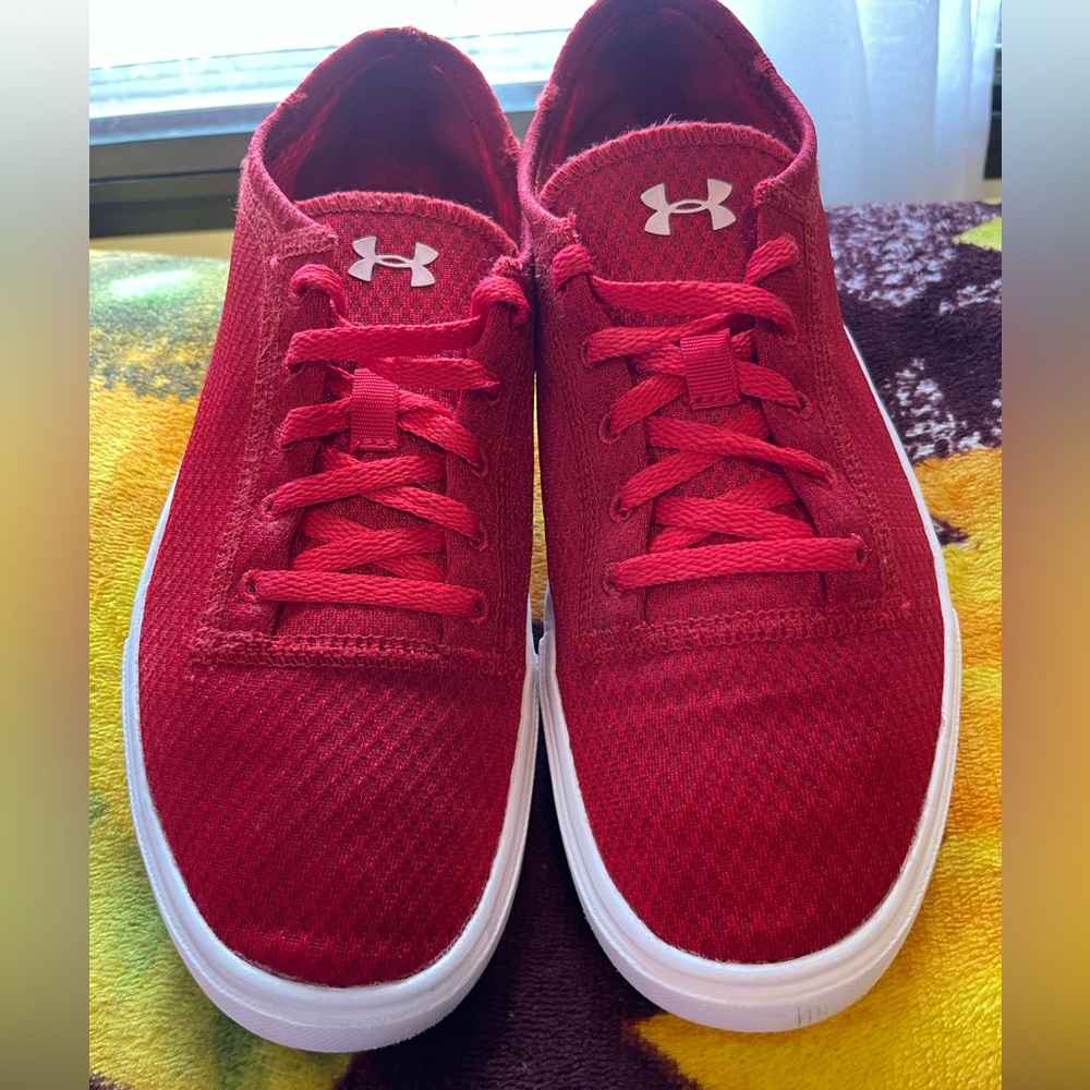 Under Armour Red Women's Shoes size 6y